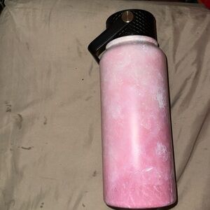 Pink stainless steel bottle